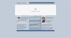 Desktop Screenshot of fibv.com